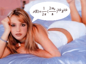 Britney tells about 3-d density of states in a bulk semiconductor material
